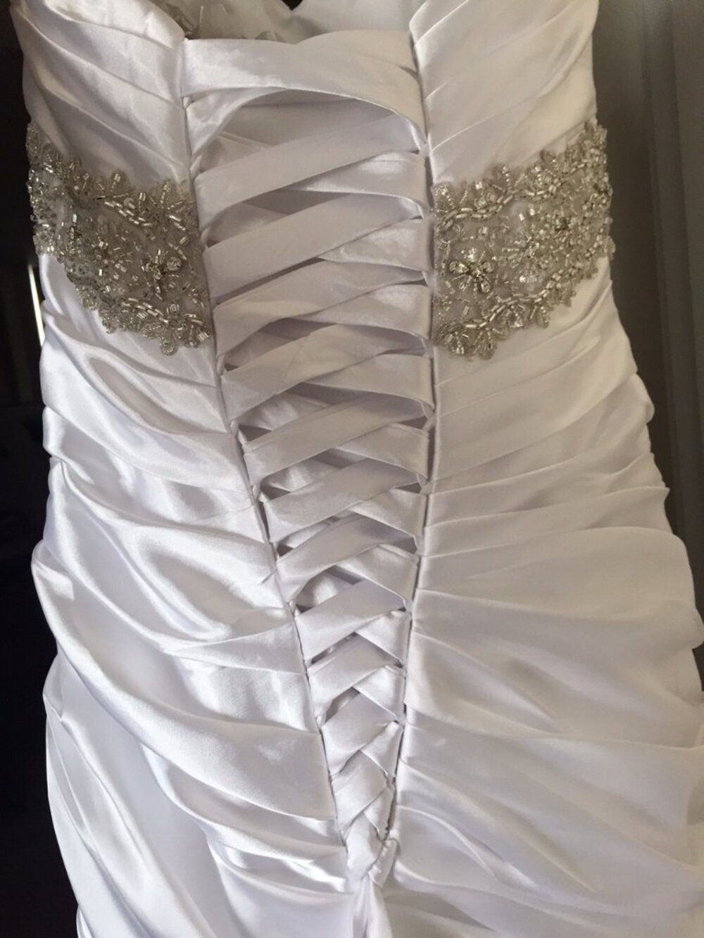 US 12 Maggie Sottero Adorae Wedding Dress - Picture 3 of 6
